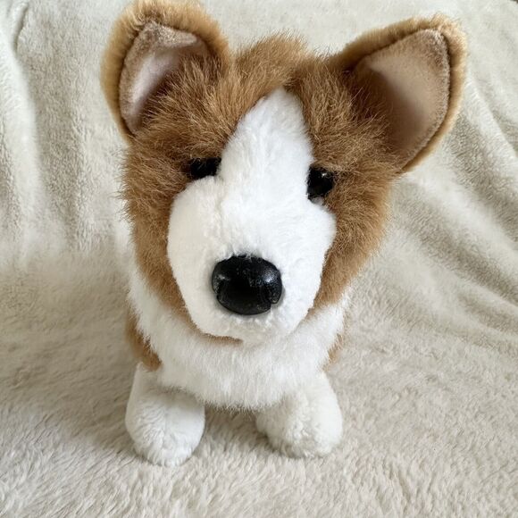 Douglas Louie Welsh Corgi Puppy Dog Plush 10" Stuffed Cuddle Toy Realistic - Picture 2 of 6